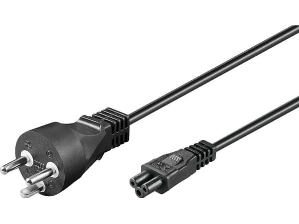 Microconnect PE120810, 1 m, Virtapistoke tyyppi K, C5 liitin, 250 V, 2.5 A
