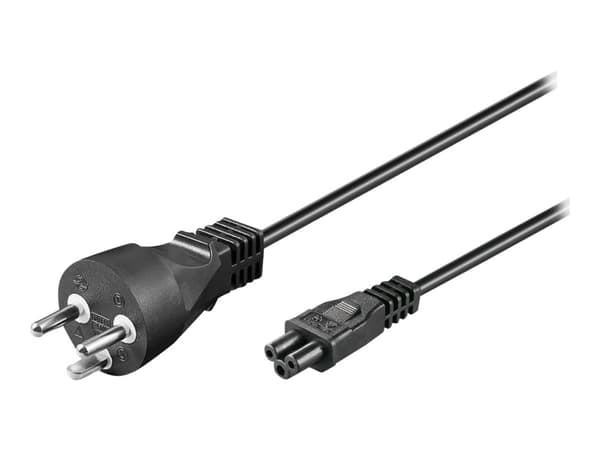 Microconnect PE120810, 1 m, Virtapistoke tyyppi K, C5 liitin, 250 V, 2.5 A