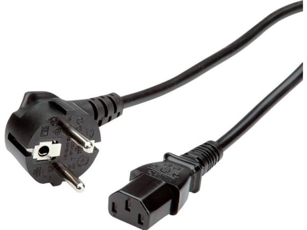 Value 19.99.1018, 1,8 m, CEE7/7, C13 liitin, 250 V, 10 A