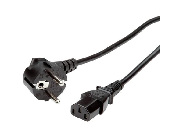 Value 19.99.1018, 1,8 m, CEE7/7, C13 liitin, 250 V, 10 A