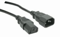 MicroConnect - Strømforlengelseskabel - strøm (hann) til strøm (hunn) - 1.8 m