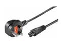 Miniatyrbilde 1 av 5: MicroConnect - Strømkabel - strøm til IEC 60320 C5 - 2 m - svart - Storbritannia