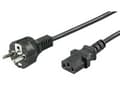 Miniatyrbilde 5 av 5: MicroConnect - Strømkabel - IEC 60320 til IEC 60320 - 1.8 m - svart