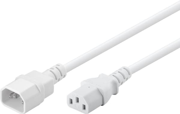 Goobay 97584, 2 m, C14 kopling, C13 kopling, 250 V