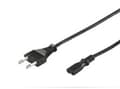 Miniatyrbilde 4 av 5: MicroConnect Power Cord Notebook - Strømkabel - 2-pole (hunn) til 2-pole (hann) - 5 m - svart - for NEC NP300, NP305, NP310, NP400, NP405, NP410, NP5
