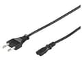 Miniatyrbilde 5 av 5: MicroConnect Power Cord Notebook - Strømkabel - 2-pole (hunn) til 2-pole (hann) - 5 m - svart - for NEC NP300, NP305, NP310, NP400, NP405, NP410, NP5