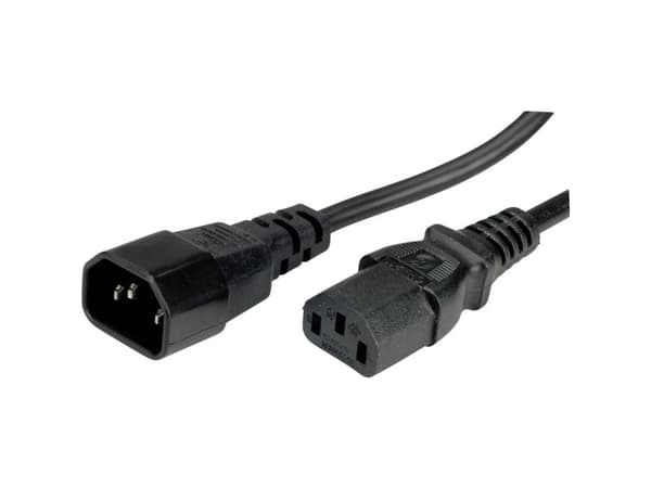 Value 19.99.1530, 3 m, C14 kopling, C13 kopling, 250 V, 10 A