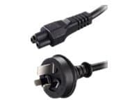 MicroConnect - Strømkabel - IEC 60320 C5 til SAA AS 3112 (hann) - 1.8 m - svart - Australia