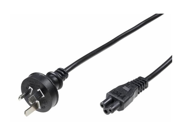MicroConnect - Strømkabel - IEC 60320 C5 til SAA AS 3112 (hann) - 1.8 m - svart - Australia