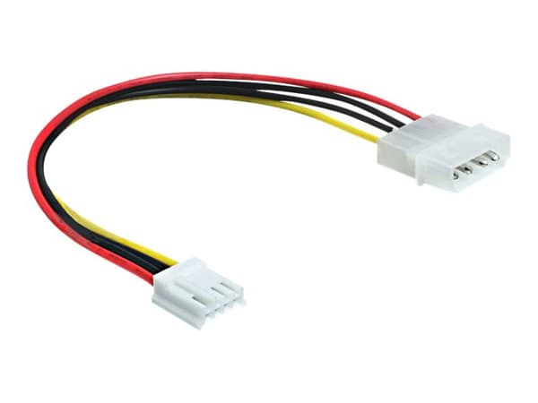 Delock - Strømkabel - 4-pin intern strøm (hann) til 4-pin mini-strømkontakt (hunn) - 30 cm