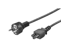 Miniatyrbilde 4 av 5: MicroConnect - Strømkabel - IEC 60320 C5 til power CEE 7/7 (hann) - 1.8 m - svart