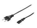 Pikkukuva 3 / 5: MicroConnect-virtajohto kannettavaan tietokoneeseen - virtajohto - IEC 60320 C7 - 1,2 m - lajittelu - HP Deskjet F4210, F4280 -laitteisiin
