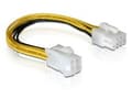 Miniatyrbilde 4 av 5: Delock - Strømkoblingsadapter - 4-pin ATX12V (hann) til 8-pins EPS12V (hunn) - 15 cm