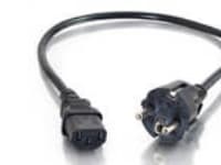 C2G Universal Power Cord - Strømkabel - power IEC 60320 C13 til NEMA 5-15 (hann) - 5 m - formstøpt
