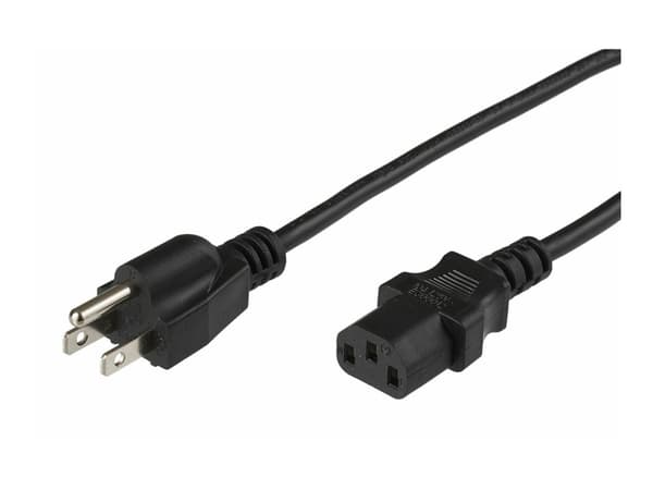 Microconnect PE110430, 3 m, Virtapistoke tyyppi B, C13 liitin, SVT, 125 V, 10 A