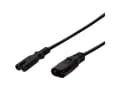Miniatyrbilde 4 av 5: LogiLink 2m, IEC 60320-C8/IEC 60320-C7, 2m, C8 tilkoblinger, C7 tilkoblinger