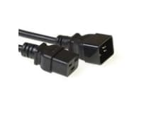 MicroConnect - Strömkabel - IEC 60320 C19 till IEC 60320 C20 - 2 m