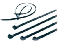 Goobay 17069, Avrivbart buntebånd, Nylon, Sort, -35 - 85 °C, 200 mm, 2,5 mm