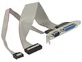 Miniatyrbild 2 av 2: Delock - Seriell/parallell panel - DB-9, DB-25 till 25 pin IDC, 9 stifts IDC (hona) - 30 cm