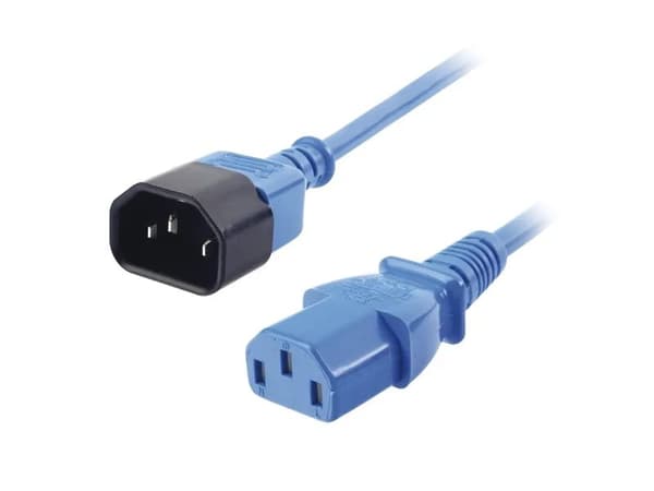 Lindy 30472, 2 m, C13 liitin, C14 liitin