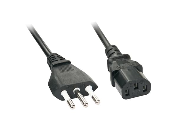 Lindy 30415 strømkabel Sort 5 m CEI 23-16 C13 kopling