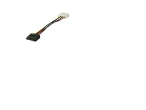 Goobay CAK SATA 4P/S-ATA power adapter, 0,13 m, Naaras, Naaras, Monivärinen