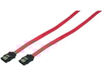 LogiLink SATA 0.3m, 0,3 m, SATA II, Hanstik/Hanstik, Rød, Lige, Lige, Lige