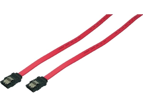 LogiLink SATA 0.3m, 0,3 m, SATA II, Hanstik/Hanstik, Rød, Lige, Lige, Lige