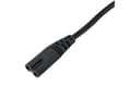 Pikkukuva 5 / 5: Akyga Pro Series AK-RD-04A - Strømkabel - Europlug (han) til IEC 60320 C7 - 250 V - 2.5 A - 50 cm - lajittelu