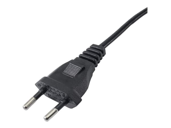 Akyga Pro Series AK-RD-04A - Strømkabel - Europlug (han) til IEC 60320 C7 - 250 V - 2.5 A - 50 cm - lajittelu