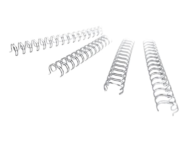 GBC WireBind - 4 mm - A4 (210 x 297 mm) - sølv - 250 stk bindestreng