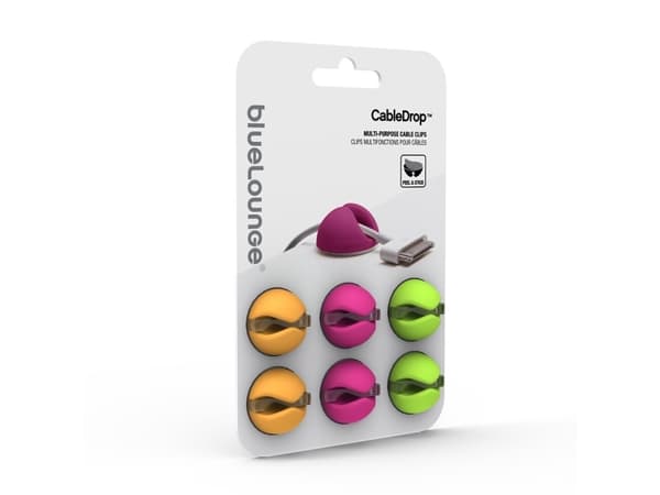 Bluelounge CableDrop, 6 stykker