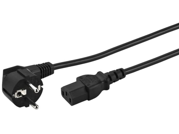 Monacor AAC-182/SW, 1,8 m, CEE7/4, C13-sulkuliitäntälaite