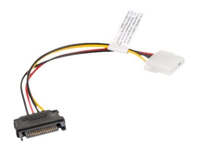 Lanberg - Strømadapter - 4-pin intern strøm (hunn) til SATA-strøm (hann) - 15 cm