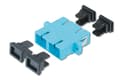 Miniatyrbild 2 av 5: DIGITUS - Kopplingsdon för nätverk - SC-läge (multi-mode) (hona) till SC-läge (multi-mode) (hona) - fiberoptisk - havsblå