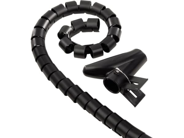 Hama Easy Cover - Kabelordner - svart
