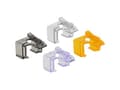 Miniatyrbild 2 av 5: Delock Repair Clip Set 2 - Reparationsklämma för nätverkskontakt - svart, orange, violett, transparent (paket om 40)