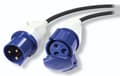 Miniatyrbilde 3 av 4: APC Modular IT Power Distribution Cable Extender - Strømforlengelseskabel - IEC 60309 16A (hann) til IEC 60309 16A (hunn) - AC 230 V - 10.8 m - for P