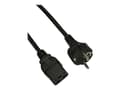 Pikkukuva 2 / 5: Akyga Server power cable AK-UP-01 IEC C19 CEE 7/7 250V/50Hz 1.8m, 1,8 m, CEE7/7, C19 liitin