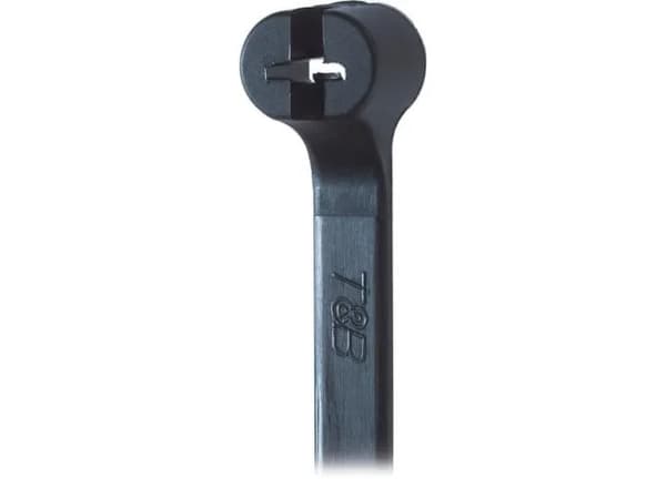ABB TY527MXR, Polyamid, Sort, 1 hoder, UL/EN/CSA62275, 340 mm, 7 mm