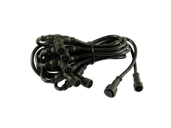 Synergy 21 - Strømforlengelseskabel - 4-stifts XLR (hunn) til 4-stifts XLR (hann) - 12 V - 3 m