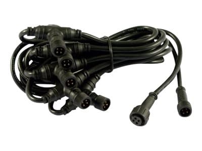 Synergy 21 - Strømforlengelseskabel - 4-stifts XLR (hunn) til 4-stifts XLR (hann) - 12 V - 3 m