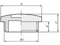 Miniatyrbilde 1 av 4: LAPP 52003430 SKINDICHT BL PG 21 Blindprop PG21 Messing Natur 50 stk