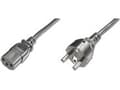 Miniatyrbild 3 av 5: PremiumCord - Strömkabel - IEC 60320 C13 till CEE 7/7 (hane) - AC 230 V - 2 m - svart