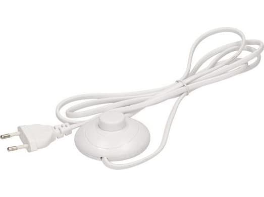 Orno Connection lead with foot switch b/u Euro 2m white (OR-AE-1395/W)