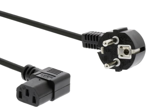 PremiumCord KPSP3-90, 3 m, CEE7/7, IEC C13, 250 V