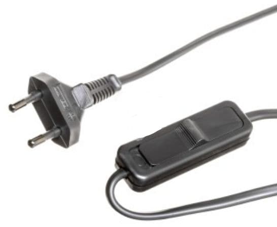 Zamel Przewod Przylaczeniowy 2 5m Z Wylacznikiem Srebrny Sp W 250 2 X 0 75mm Wor Srb Prw Zamel Connecting Cable 2 5m With Switch Silver Sp Cdon