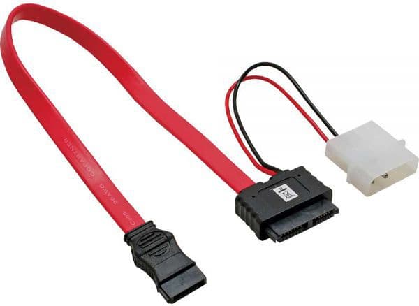InLine 29675, SATA 15-pin, Multifärg