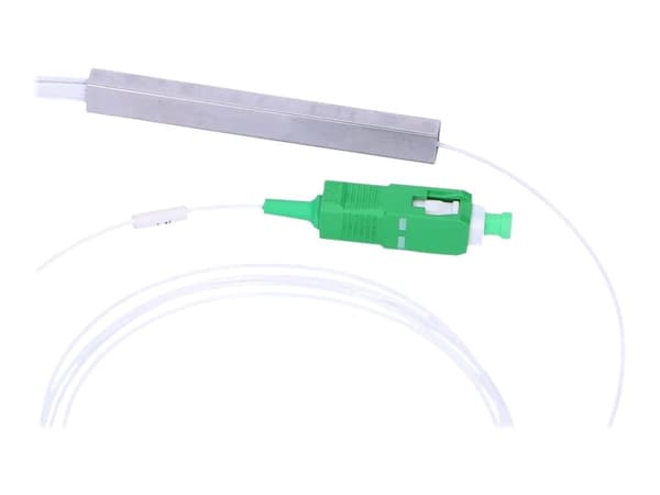 Extralink - Nätverksdelare - SC/APC (hane) till SC/APC (hane) - 1.5 m - 0.9 mm - fiberoptisk - G.657.A1