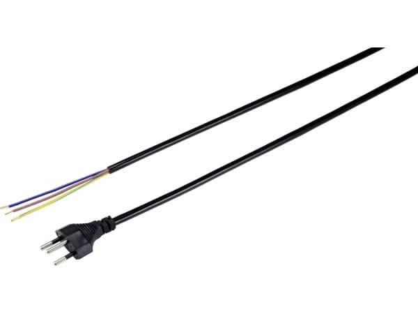 BASETech XR-1638089, 2 m, Strømplugg type J, 230 V